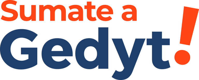 Sumate a Gedyt 2026 - logo nuevo